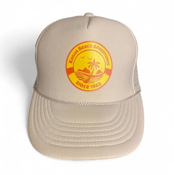 vintage 90s Kailua Beach Adventures trucker hat - Picture 1 of 5